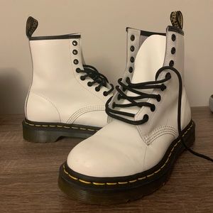 White doc martens